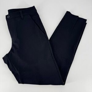 BYLT Premium Basics Everyday Pants Black Size 32 Stretch Slim